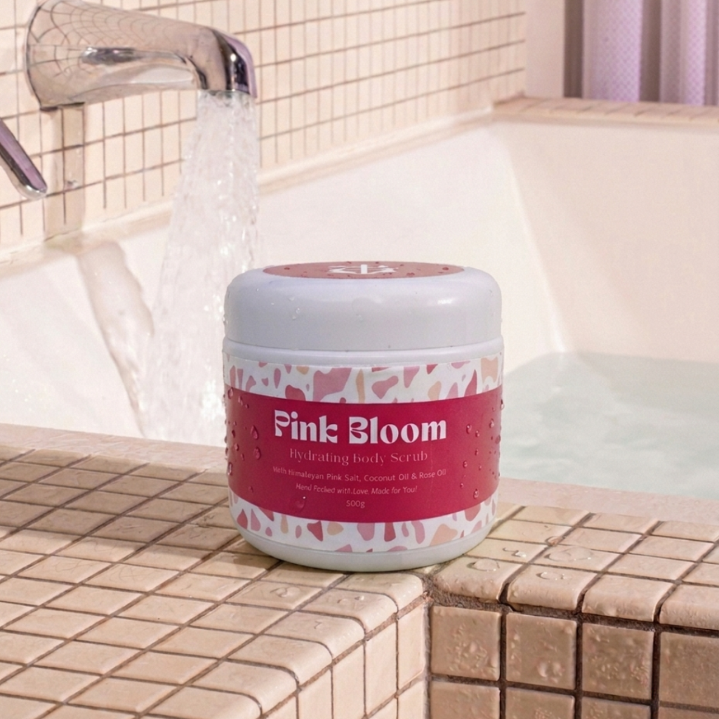 Pink Bloom Body Scrub